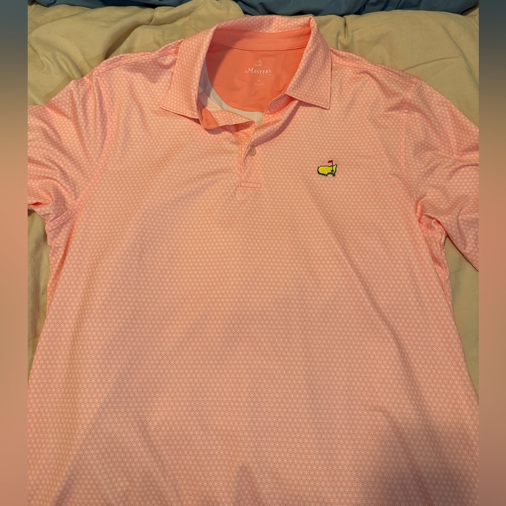 Masters Tech Light Pink Polo Shirt